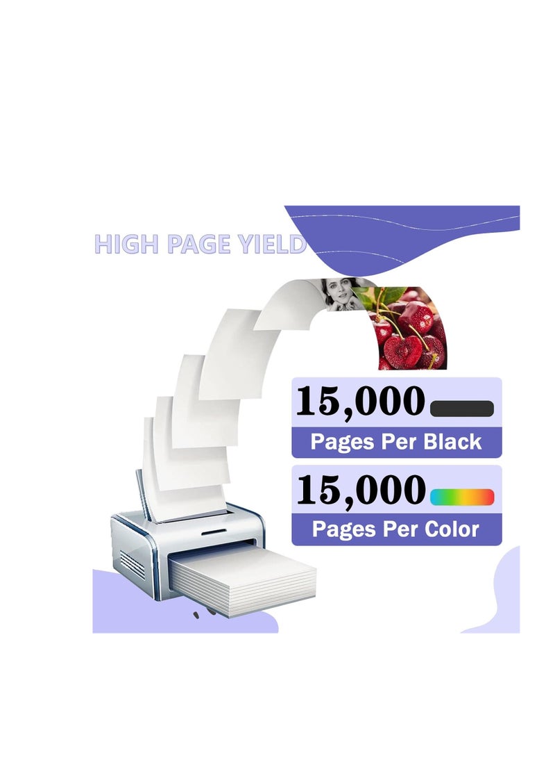 Terabyte 4-pcs DR261-CL Imaging Drum Unit Set for MFC-9140CDN MFC-9330CDW HL-3150CDN and HL-3170CDW Printers - Image 3