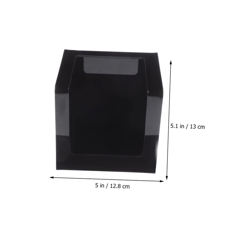 Clear Acrylic Tissue Holder Desktop Napkin Dispenser Paper Towel Case Restaurant Accessory - Image 4