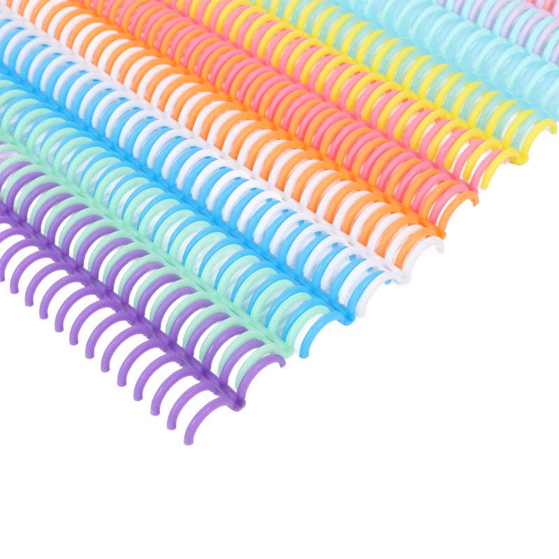 Binding Combs: 28cm Premium PP Plastic Color Coded Durable Binding Spines - Compatible With Binding Machines For Teachers, Students And Professionals - Image 4