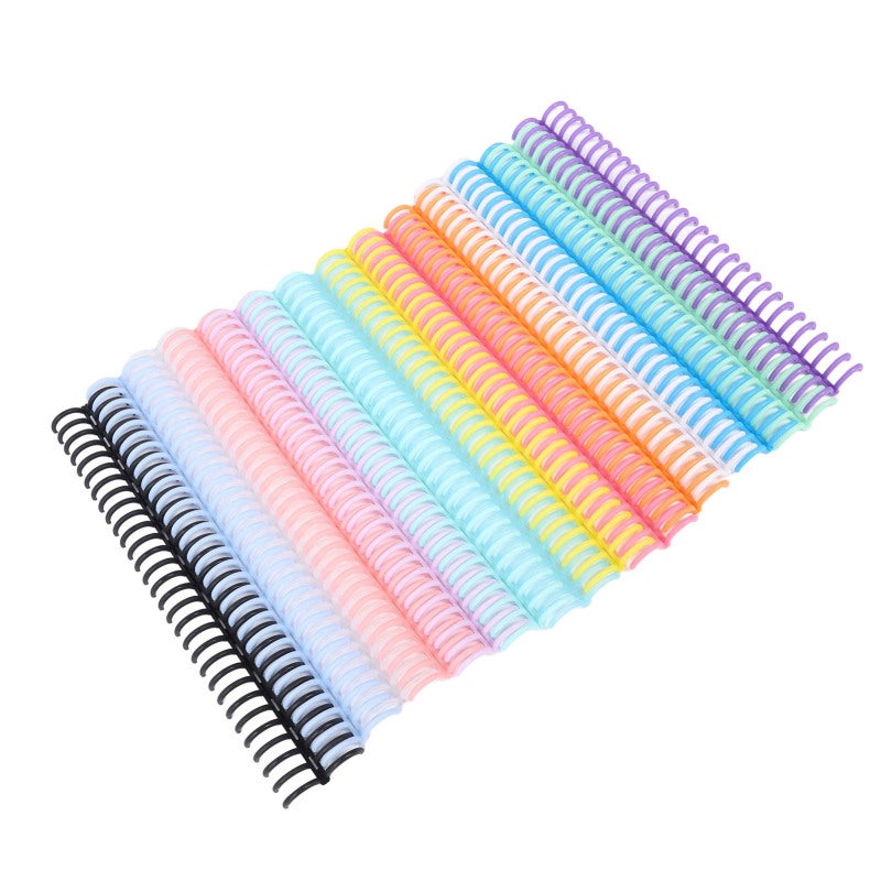Binding Combs: 28cm Premium PP Plastic Color Coded Durable Binding Spines - Compatible With Binding Machines For Teachers, Students And Professionals - Image 5