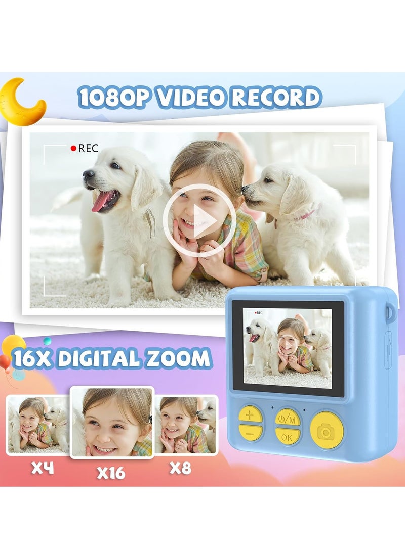 Generic Kids Camera Instant Print - HD Digital Video, 32GB SD Card, Portable Toy for Girls & Boys Age 3-12, Christmas Birthday Gifts  - Image 2