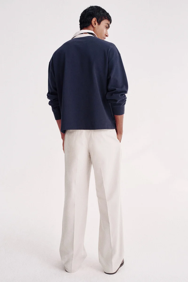 H&M  Relaxed Fit Tailored trousers for Men | Best Price UAE