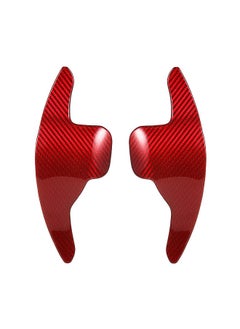 Carbon Fiber Steering Wheel Paddle Shifter Extension Cover Replacement for BMW 2 3 4 5 6 7 Series X1 X4 Z4