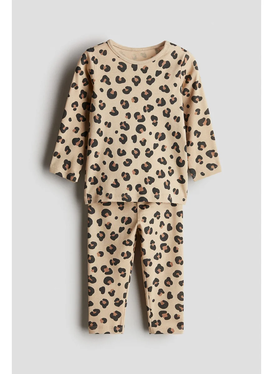 اتش اند ام Printed Cotton Pyjamas