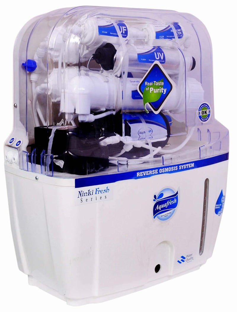 Aquafresh منقي مياه أكوا فريش أكوا مينييرال RO UV UF سعة 10 لتر - Image 2