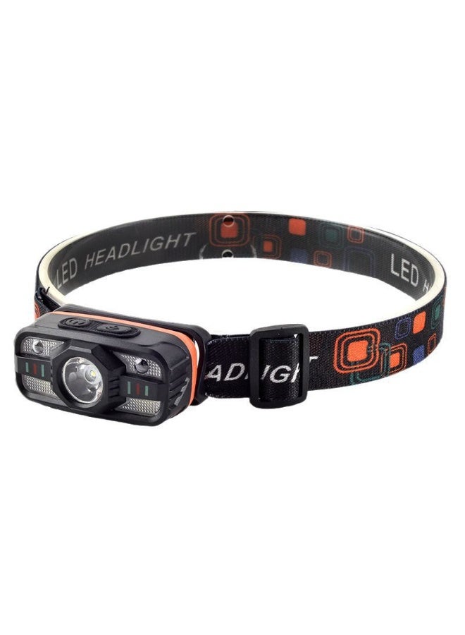 LED Motion Sensor Rechargeable Headlamp – Super Bright Hands-Free Headlight with Adjustable Strap and Multiple Light Modes - Image 1