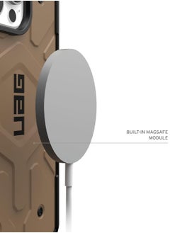 Urban Armor Gear UAG Pathfinder MagSafe for iPhone 16 PRO Case Cover [18 Feet Drop tested]  - Dark Earth  - Image 5
