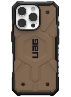 Urban Armor Gear UAG Pathfinder MagSafe for iPhone 16 PRO Case Cover [18 Feet Drop tested]  - Dark Earth  - Image 4