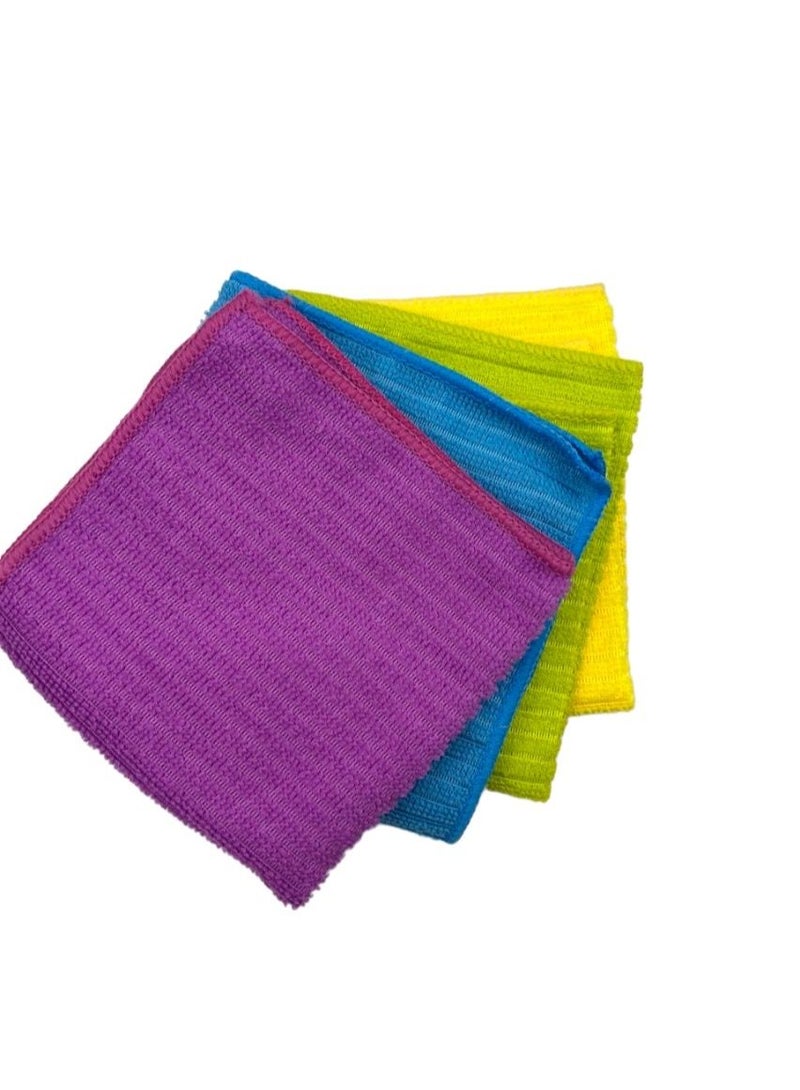 4 Pieces Of Microfiber Cleaning Cloth - Image 3
