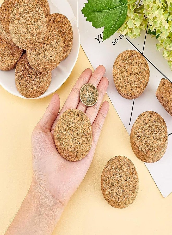 BENECREAT 30Pcs Cork Bottle Stoppers, Tapered Cork Plugs, 2inch Replacement Tapered Wooden Wine Stoppers for Wines, Old Bottles, Jars, Arts, DIY Crafts - Image 3