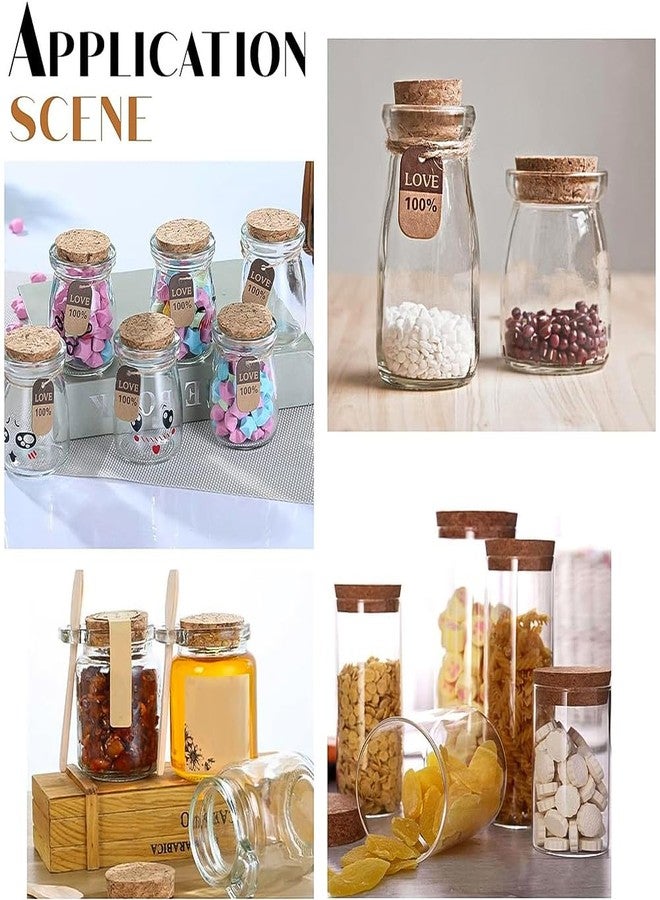 BENECREAT 30Pcs Cork Bottle Stoppers, Tapered Cork Plugs, 2inch Replacement Tapered Wooden Wine Stoppers for Wines, Old Bottles, Jars, Arts, DIY Crafts - Image 5