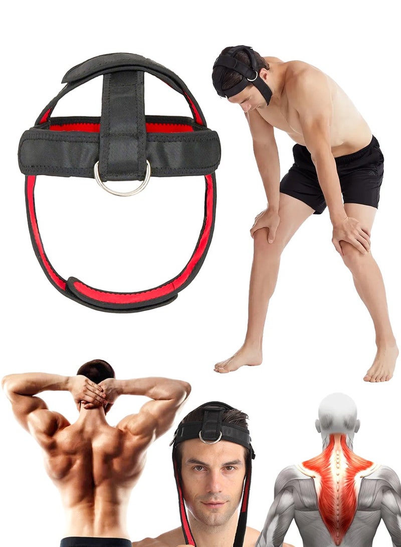 QUTOOB Neck Harness for Weight Lifting, Resistance Training, Neck Workout and for Strength Training, Neck Exercise Equipment for Big Neck Muscles Workout and StrongerTraps Muscles, Improve Muscle Strength - Image 1