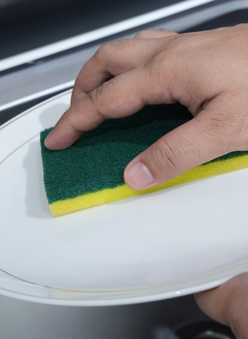 Homeway "Britemax 5-Pack Sponge Scrubbers SP-506 - Heavy Duty Cleaning" - Image 2
