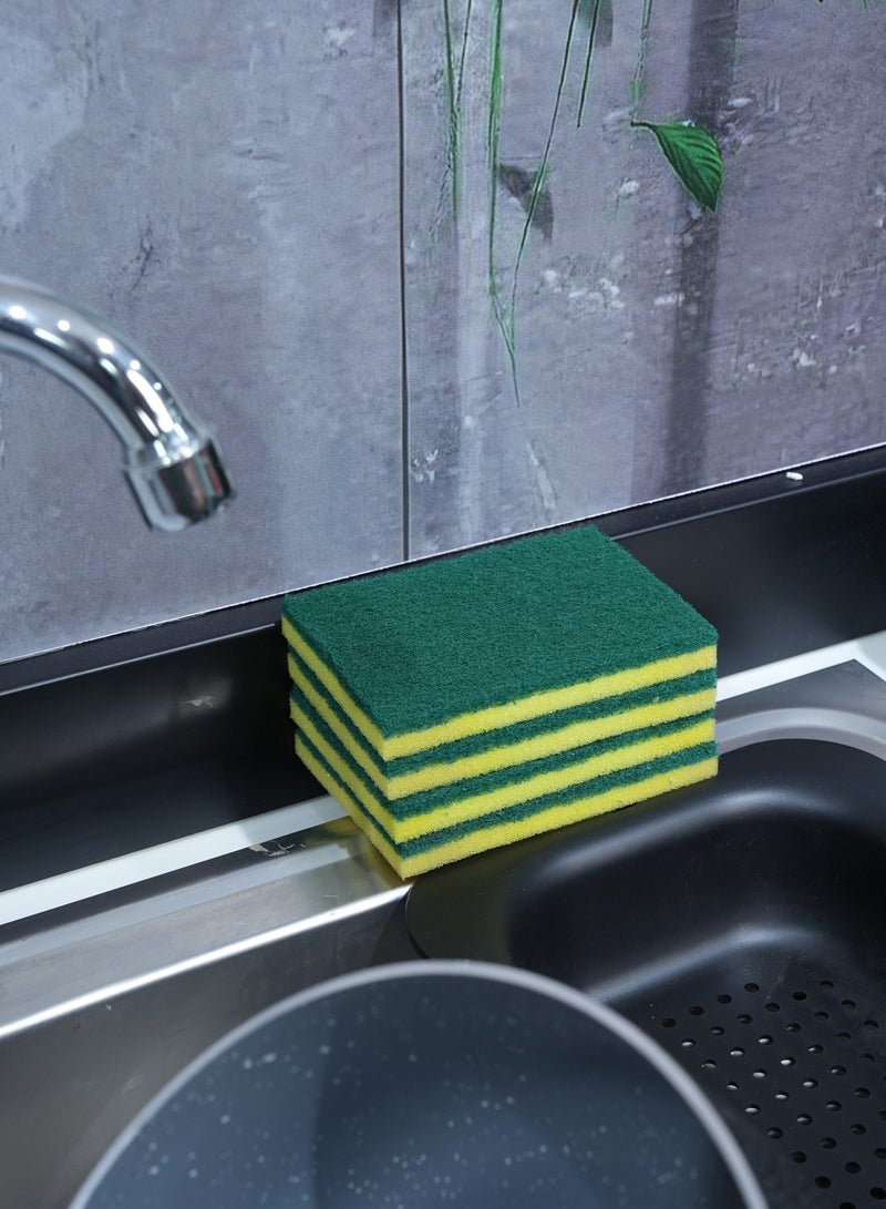 Homeway "Britemax 5-Pack Sponge Scrubbers SP-506 - Heavy Duty Cleaning" - Image 5