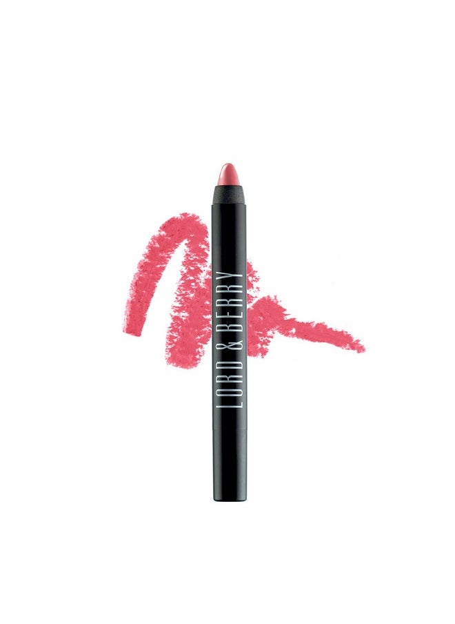 LORD & BERRY - 20100 Crayon Shining Lipsticks Intense Color With Soft & Creamy Touch Enriched With Vitamin E Hydrating Long Lasting Lipstick For Women Vegan & Cruelty Free Makeup Set Modern Pink - Image 1