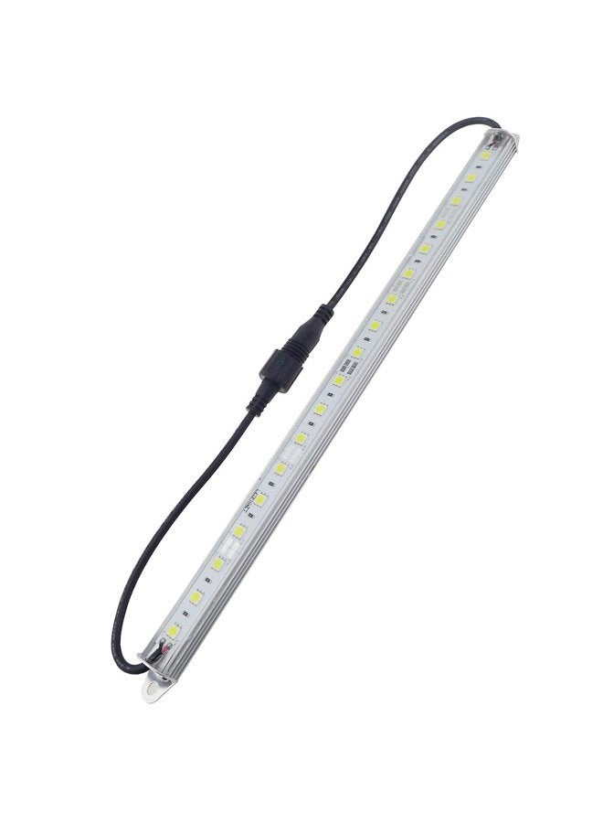 LEDENET 12" 18LEDs 5050 ضوء شريط LED أزرق 460nm لحوض السمك - إضاءة ألمنيوم مقاومة للماء 12V DC - Image 2