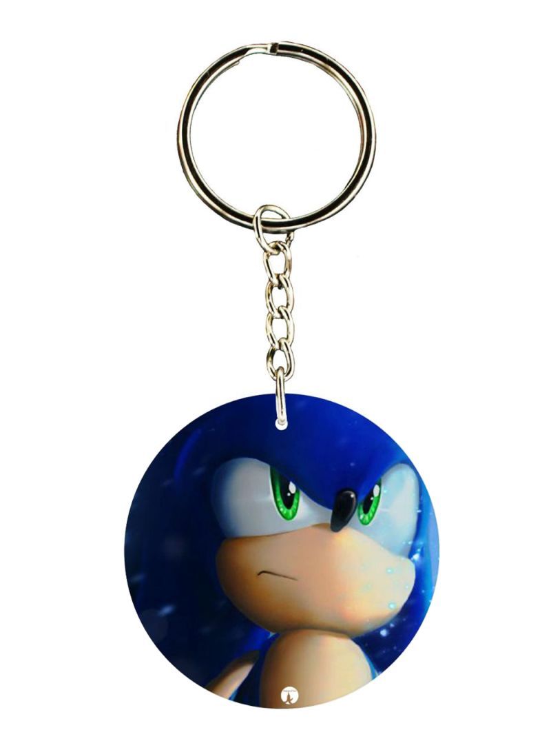 RKN Double Sided Sonic Printed Keychain