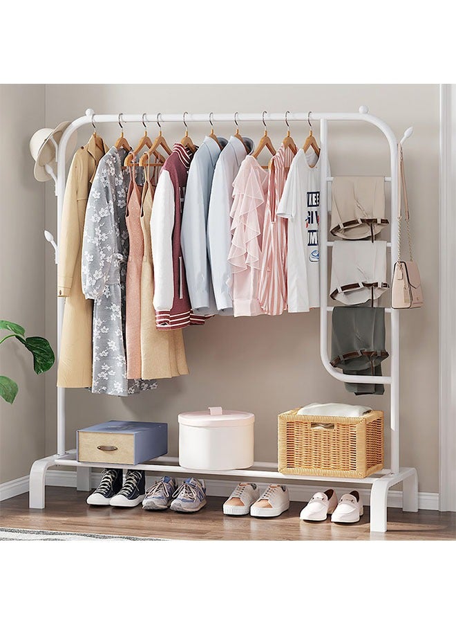 Floor-To-Ceiling Clothes Rack, Single-Pole Clothes Rail, Indoor Simple Clothes Rack, Household Bedroom Clothes Rack, Balcony Clothes Rack - Image 1