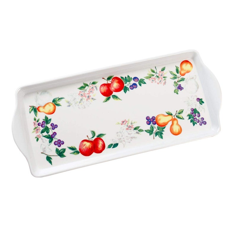 Reston Lloyd Corelle Coordinates by Reston Lloyd Melamine Tidbit Serving Tray Chutney