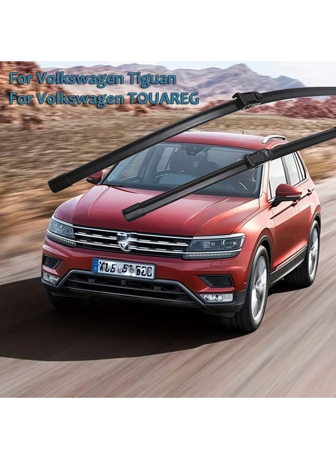 مساحات زجاج أمامي عالية الجودة وصامتة لفولكس فاجن T-Cross موديلات 2019-2023 - Image 2