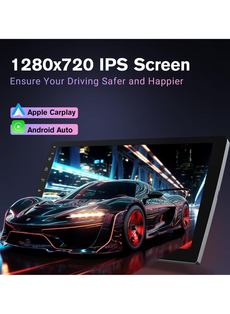 هاو ديور شاشة سيارة أندرويد 13 مزدوجة الدين مع كاربلاي لاسلكي وأندرويد أوتو - ذاكرة 2 جيجابايت + 64 جيجابايت - مقاسات 7/9/10.1 إنش - صوت 200 واط - Image 4