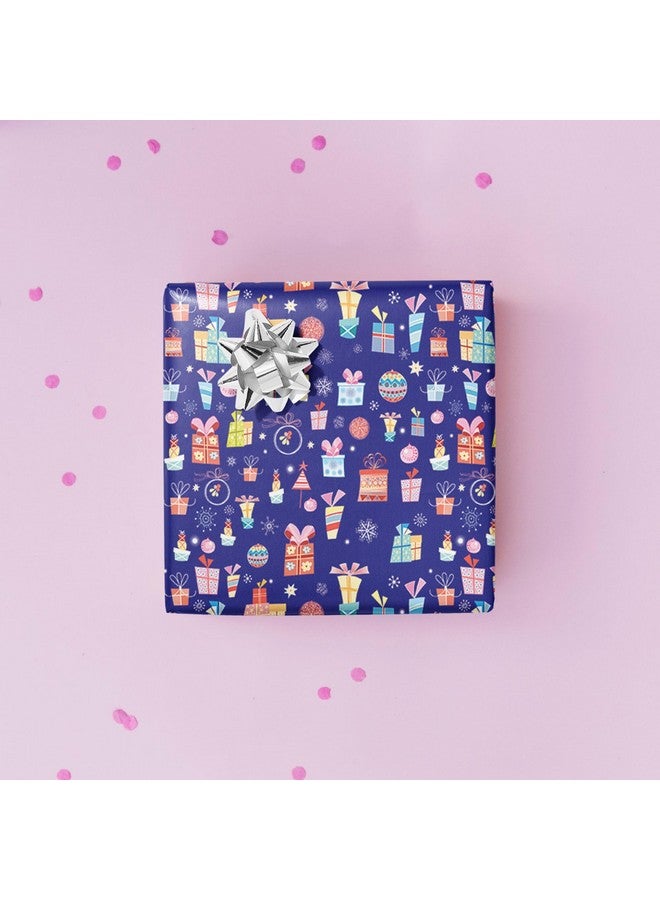 DOODLE Premium Design Colorful Wrapping Paper Sheet For Gift Packing For All Occasions | 19.50 X 28.75" | 90 Gsm | Gloss Art Paper | Set Of 6 - Celebratewrap 2,Multicolor - Image 4