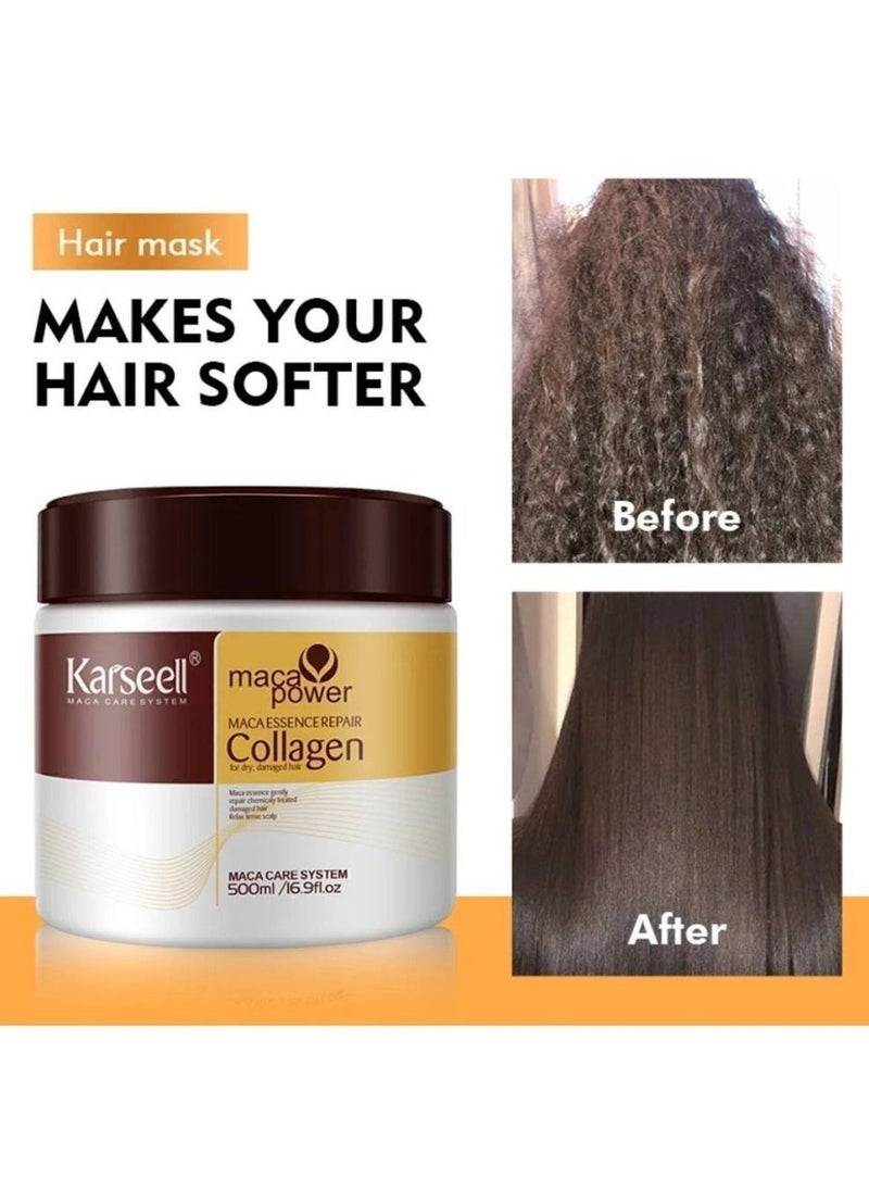 TRESemmé Carsell Collagen Hair Mask Thermal Creations Heat Protection Spray  - Image 3