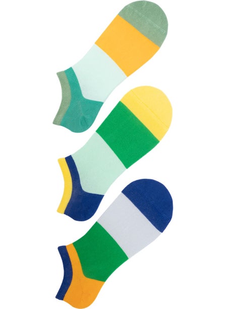 The Socks Company 3 Pairs of Men's Booties Socks  - Image 5