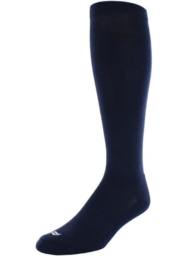 Sof Sole Baseball/Softball Over-the-Calf Team Athletic Performance Socks (2 Pair), Medium, Navy Blue