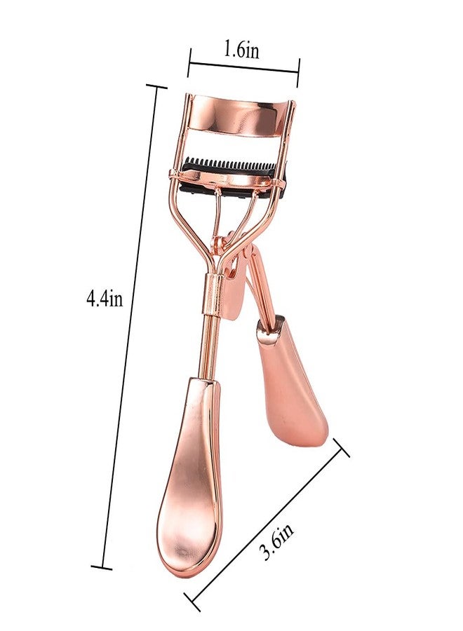 Uranian Beauty Eyelash Curler Comb Eyelash Curlers with 2 Silicone Refill Pads Premium Lash Curler Makeup Tool for Women and Girls - Image 5