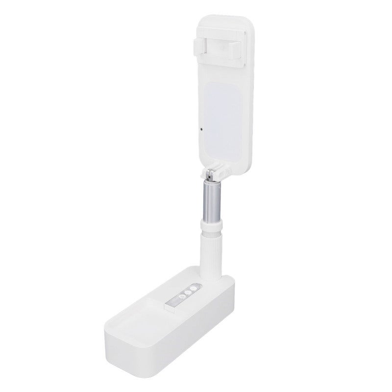 Extendable Selfie Stand 360 Degree Rotation with Phone Holder Rechargeable Wireless Foldable 7 Brightness LED Light for Live Streaming Photography - Image 5