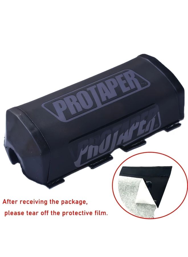 Black Handlebar Protector with Shock Absorption Foam EN1621 2 Impact Protection for Off Road Biking - Image 4