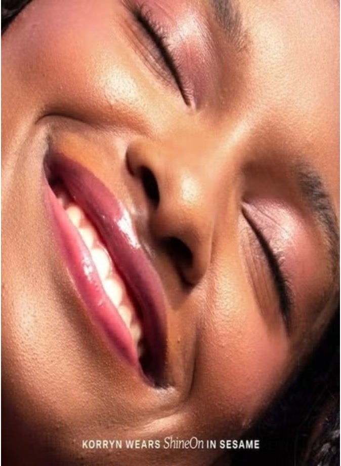 Tower 28 ShineOn Moisturizing Lip Jelly Gloss,  Sesame - semi-sheer, milky mauve 3.9g – Non-Sticky, Hydrating Lip Shine - Image 3