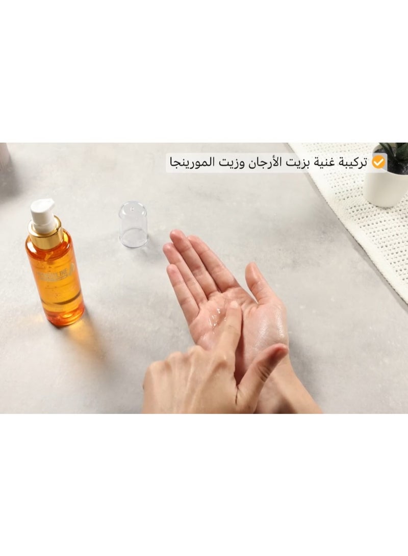 بيندولين سيروم شعر الأطفال من بندولين (خالي من السيليكون) بخلاصة المورينجا والأرغان 60 مل - Image 3