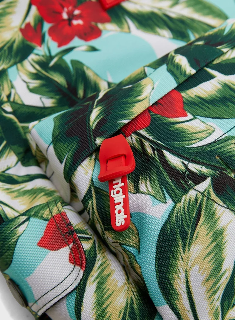 Superdry Floral Print Top Handle Backpack