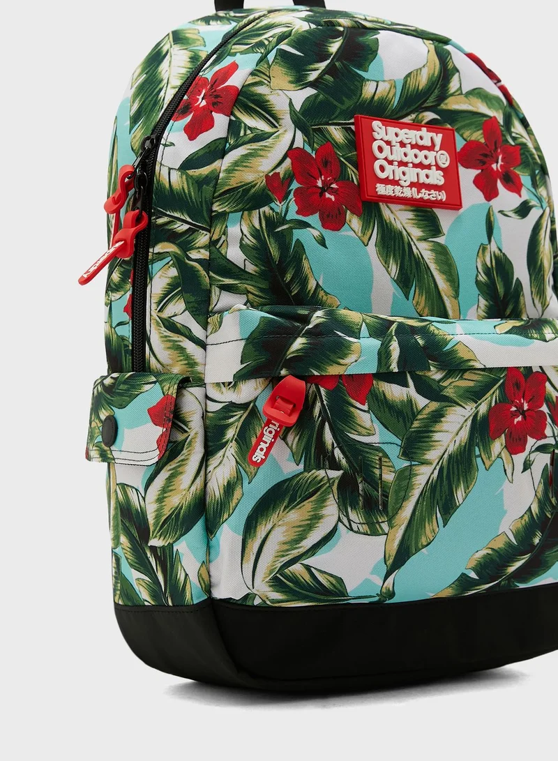 Superdry Floral Print Top Handle Backpack