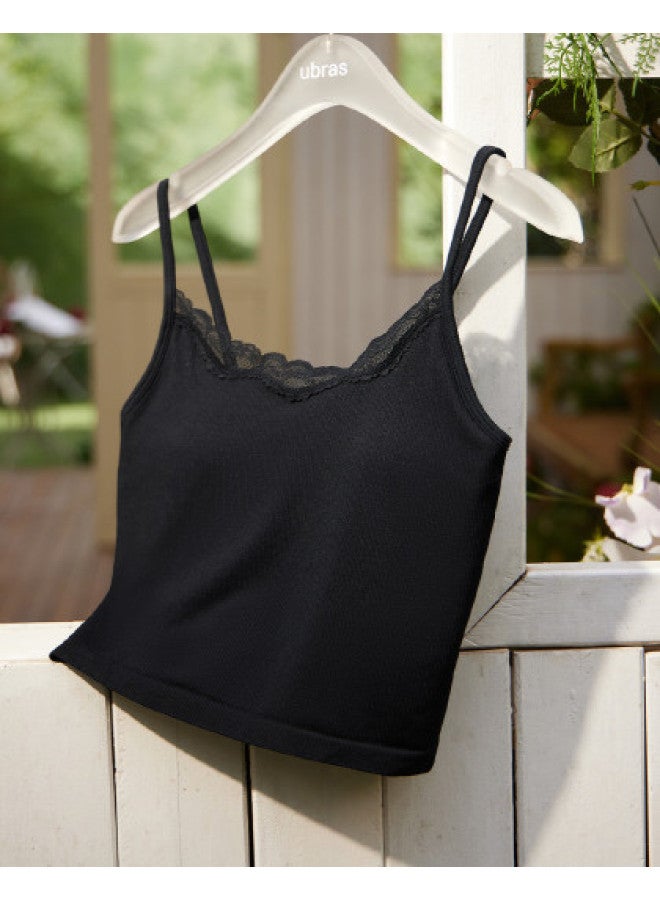 ubras 2025 New Padded Backless Cami With Built-In Bra, Soft Touch Underwear For Women - Image 1