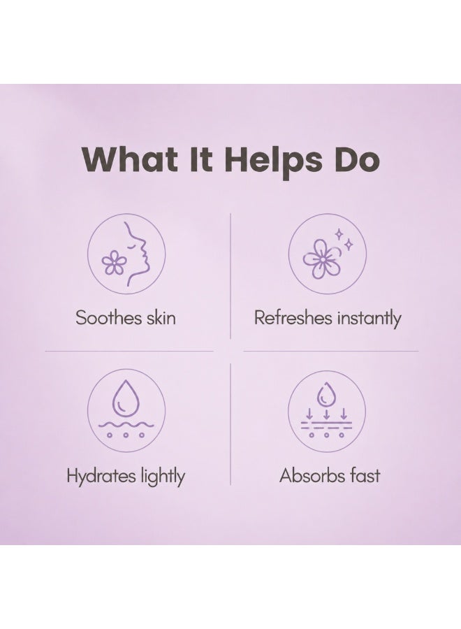 BENAMÕR Jacaranda Body Lotion – Calming & Smoothing Moisturiser with Organic Aloe Vera, Castor Oil & Carnauba Wax | Floral Scent, Paraben Free – 300ml - Image 3
