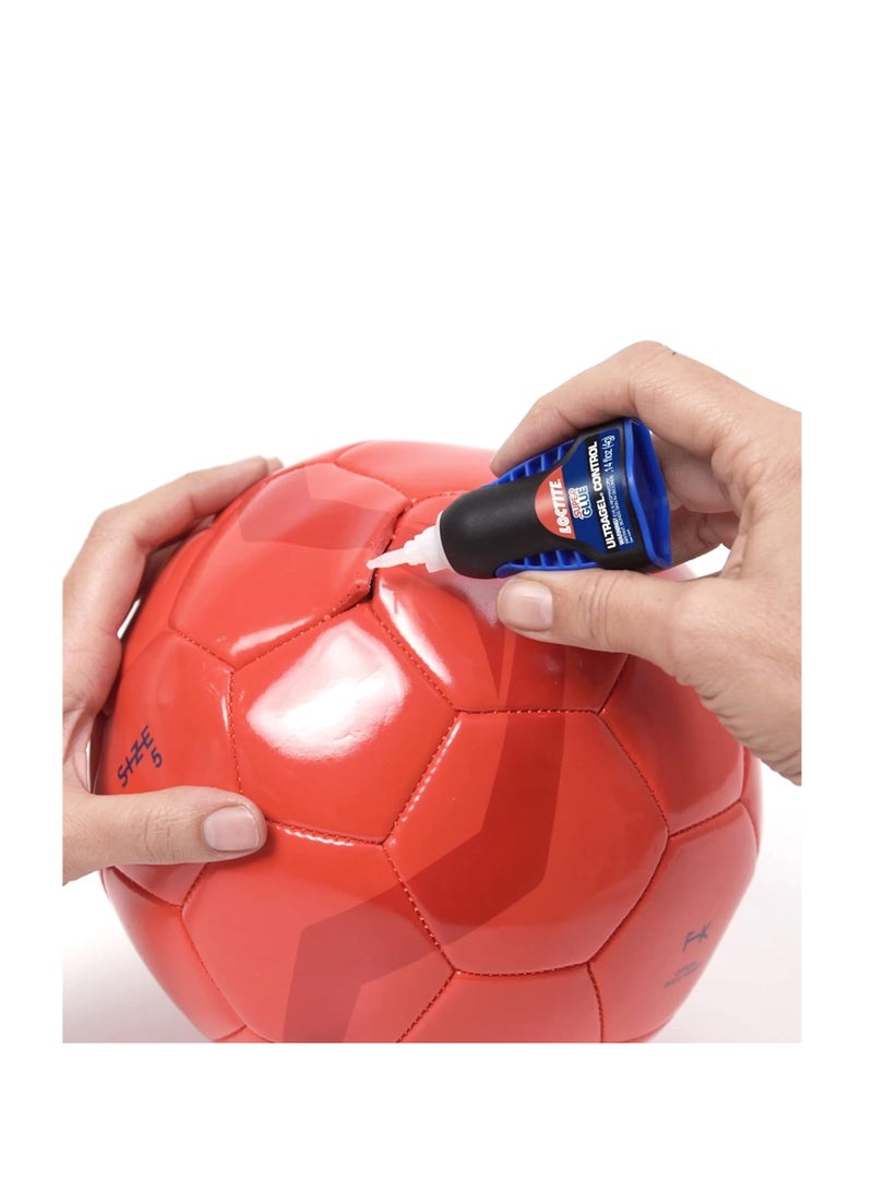 Loctite Loctite Super Glue Ultra Gel Control, Clear Superglue for Plastic, Wood, Metal, Crafts, & Repair, Cyanoacrylate Adhesive Instant Glue, Quick Dry - 0.14 fl oz Bottle, Pack of 1  - Image 5