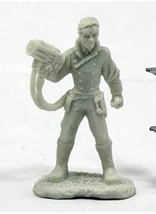 Reaper - Miniatures Deadland Noir Patent Scientist 91012 Bones Rpg Mini Figure - Image 1
