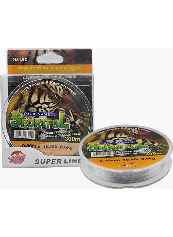 Portfish Sportful Monofilament Fishing Line 300 mt 0,26MM 