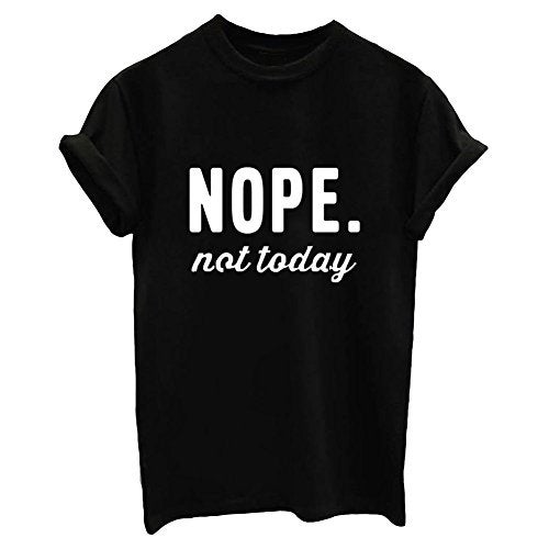 YITAN Women Tees Teen Girl Tops Graphic Cute Funny T Shirt Black Small - Image 1