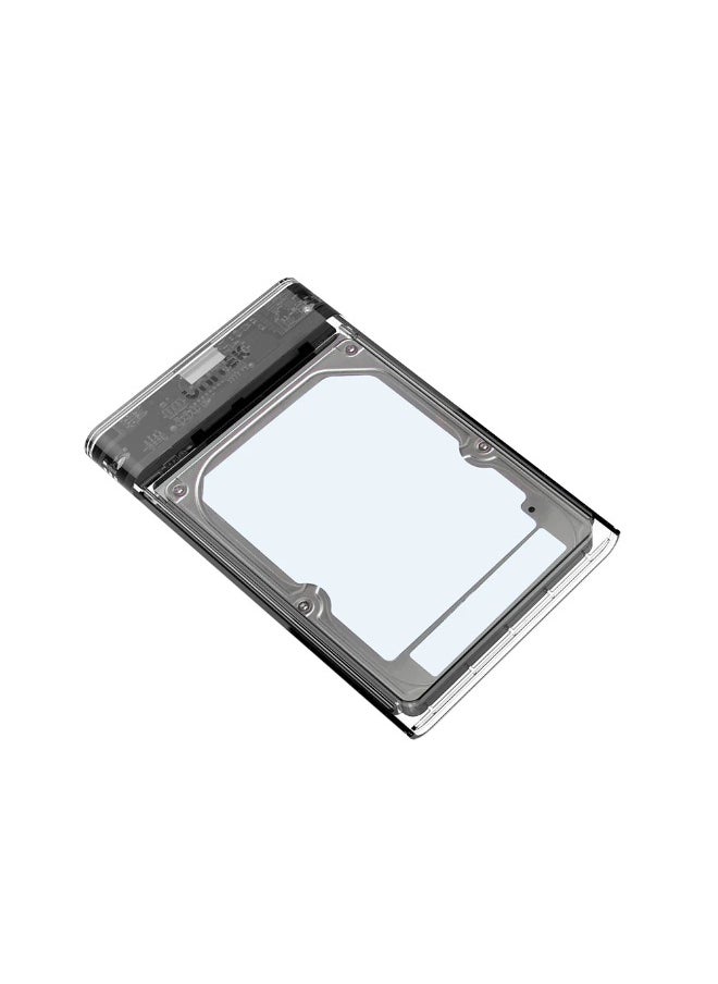 UNITEK USB3.0 to 2.5 Inch Hard Disk , SSD Enclosure, HDD,SSD Box, Supports Up to 5GBps Data Transfer Speed, Portable HDD Enclosure Transparent, Tool Free.  - Image 4