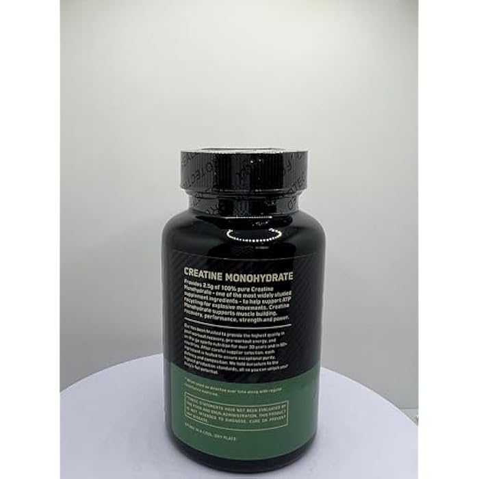 Micronized Creatine Monohydrate Capsules, 2.5g, 60 Count, for Muscle Building Support - Image 3