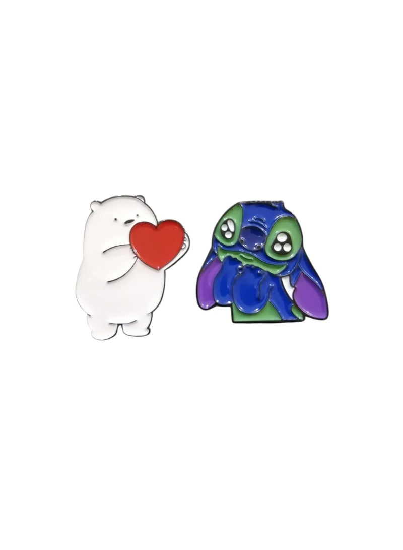 Beautiful stickers suitable for all types of mobile phones, two pieces. - Image 2
