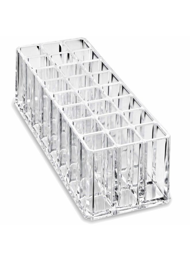 BY ALEGORY byAlegory Acrylic Lipstick & Acrylic Lip Gloss Organizer 48 Space Beauty Cosmetic Storage - Clear  - Image 5
