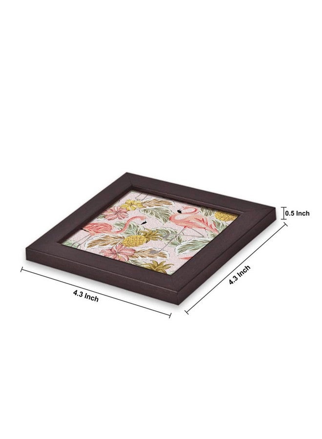 Paper Plane Design Tea Coffee Coaster Set Wooden Decorative Coasters Set. Home and Office Wooden Coasters Design 26 - Image 4