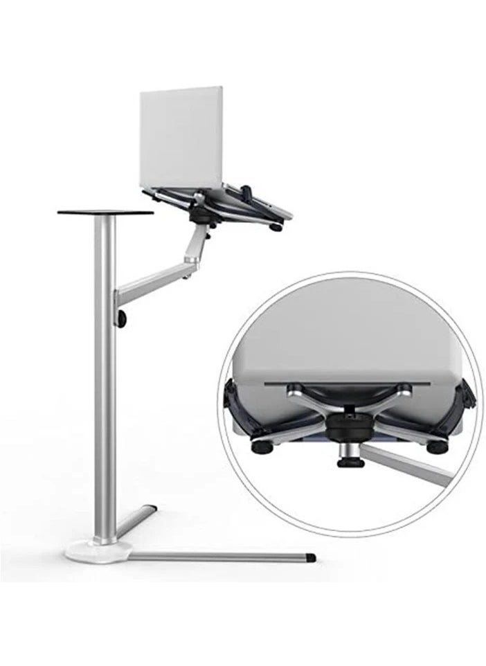 upergo UPERGO UP-8A Laptop, Smartphone And Tablet Floor Stand/Holder For upto 13" iPad And Tablet, Laptop upto 17.3"  - Image 2