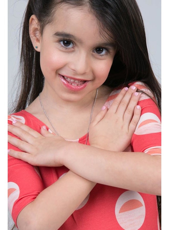 Miss NELLA NAIL KIT & Pink Glitter Attack- Nail accessories for kids- 3 peel off nail polish, nail stickers, tattoos, nail filer & toe separators- all designed foe children hands & toes - Image 4