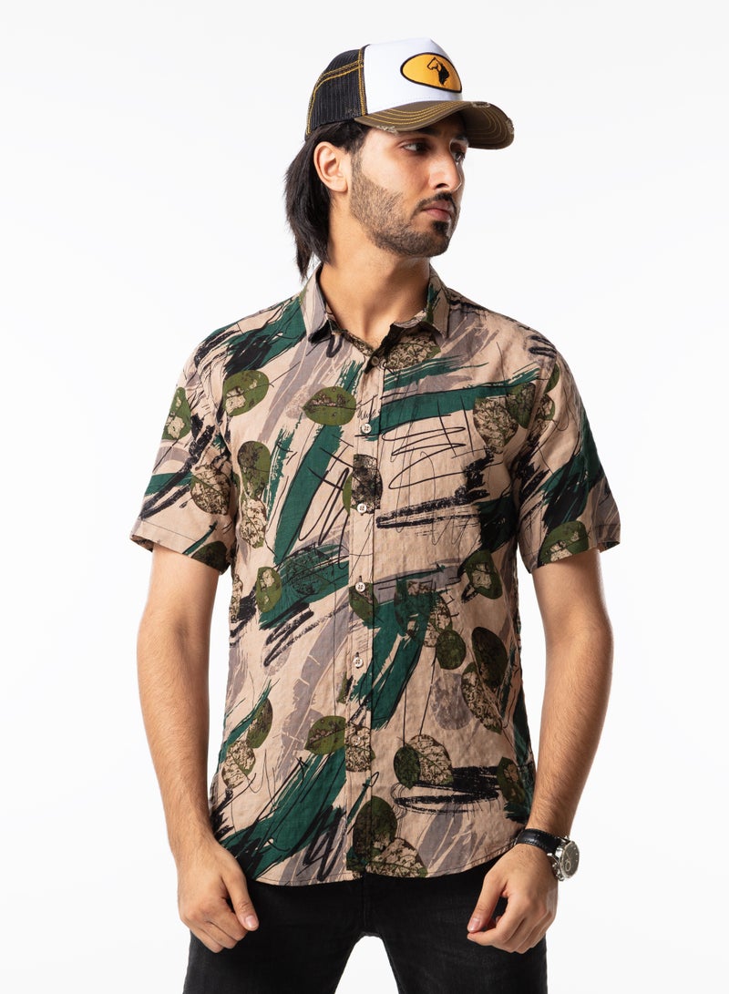 Dayton Casual Hawaiian Shirt for Men  - Image 1